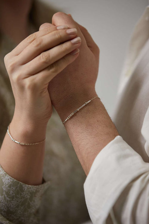 Personalized Morse Code Bracelet