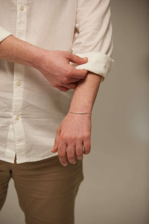 Personalized Morse Code Bracelet