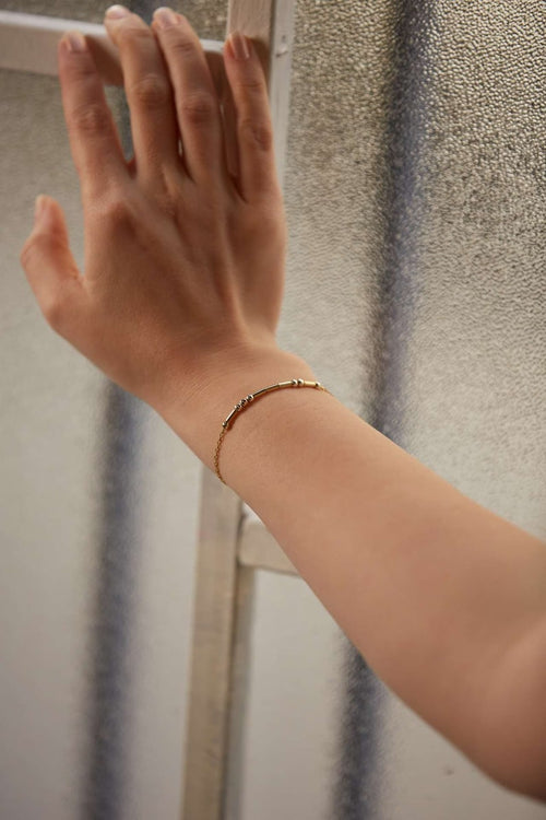 Personalized Morse Code Bracelet
