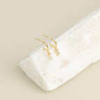 Baguette Glamour Hoops