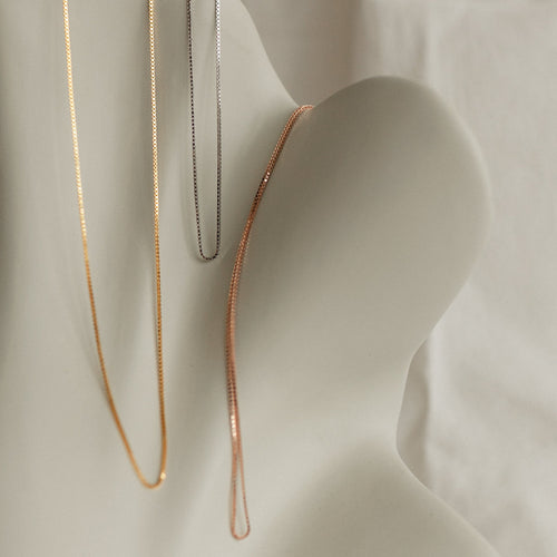 Box Chain Necklace for Effortless Style