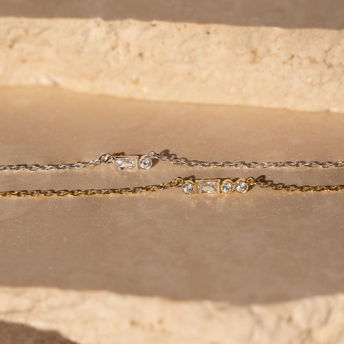 Initial Morse Code Necklace