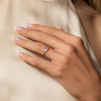 Vintage Charm: Art Deco Birthstone Ring