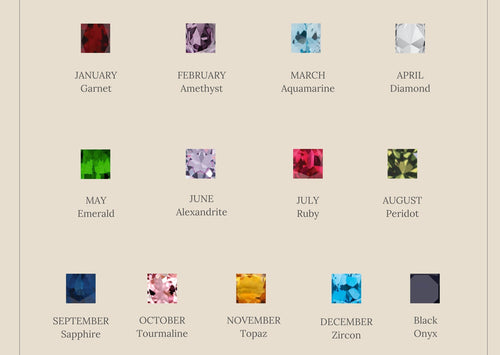 Regal Radiance: The Pave Princess Birthstone Ring