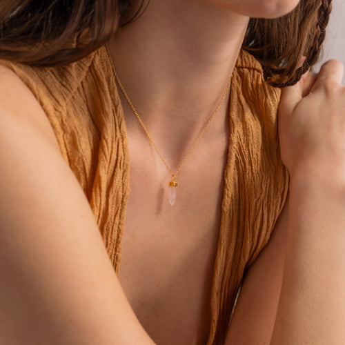 Rose Quartz Necklace
