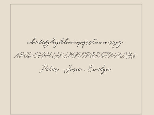 Pave Handwriting Necklace