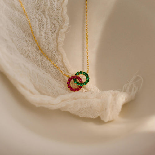 Birthstone Duo Necklace