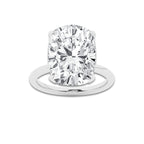 10 1/4 ctw Cushion Lab Grown Diamond Engagement Ring D, VVS | IGI Certified,
