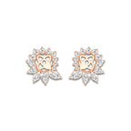 1 1/4 ctw Marquise and Pear Lab Grown Diamond Earring Jackets 14K Rose Gold, DE, VS1