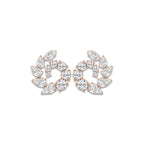 2 2/5 ctw Marquise and Pear Lab Grown Diamond Graduated Earrings 14K Rose Gold, DE, VS1