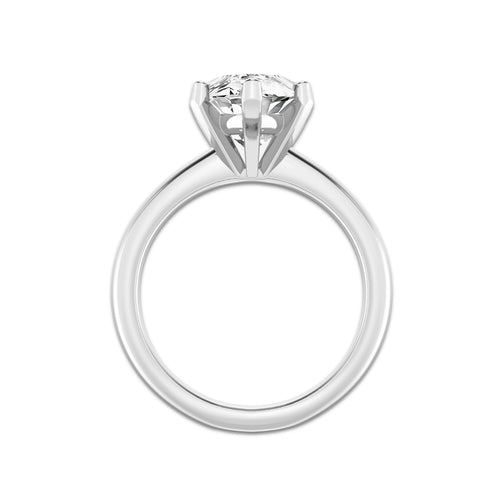 4.00 ctw Marquise Lab-Grown Diamond Minimalist Engagement Ring in Platinum for Women | D Color, VVS1 Clarity, IGI Certified