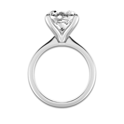 5.00 ctw Asscher Lab-Grown Diamond Solitaire Engagement Ring in Platinum for Women | Colorless D, VVS1 Clarity, IGI Certified