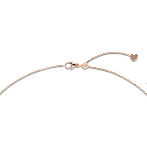2 7/8 ctw Marquise and Emerald Lab Grown Diamond Station Necklace 14K Rose Gold, DE, VS1