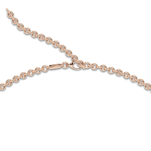 näas Empowering 6 1/2 ctw Pear Lab Grown Diamond Dangle Necklace with Adjustable Chain 14K Rose Gold, DE, VS1