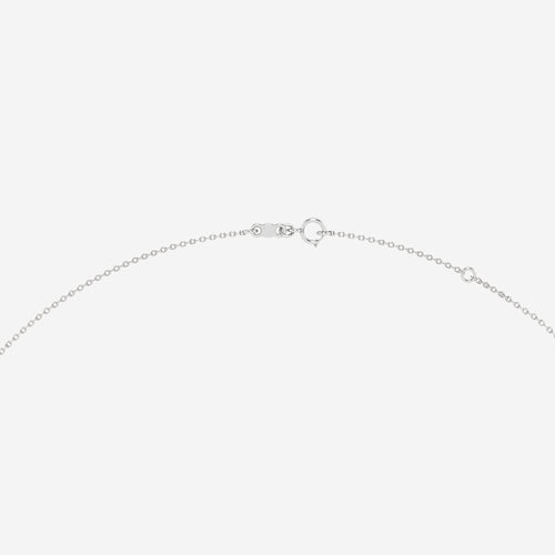 9.5 - 10.0 mm Cultured Freshwater Pearl Necklace 14K White Gold