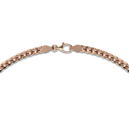 näas 2 1/2 ctw Radiant Lab Grown Diamond Station Necklace 14K Rose Gold, DE, VS1