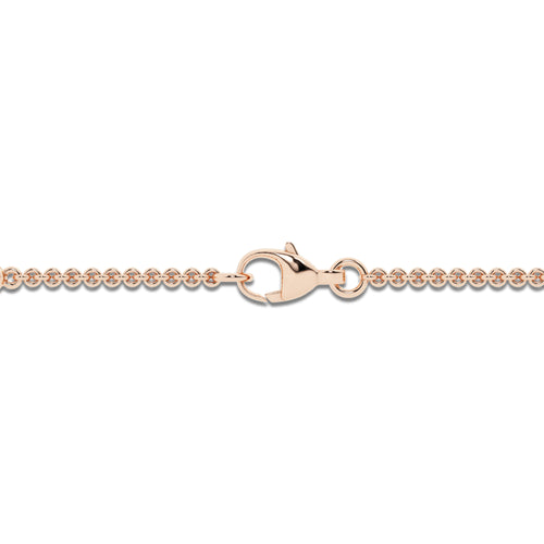 1 1/5 ctw Emerald & Marquise Lab Grown Diamond Station Chain Bracelet - 7 Inches 14K Rose Gold, DE, VS1