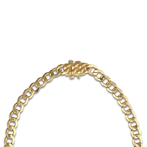 6 ctw Emerald Lab Grown Diamond Necklace 14K Yellow Gold, E, VS1