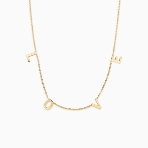The LOVE Letter Necklace