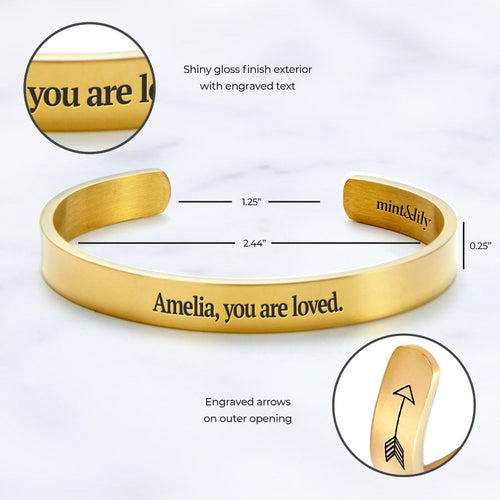 Customize Your Personalizable Cuff Bracelet