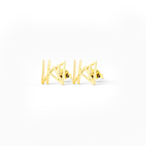 Monogram Name Earrings