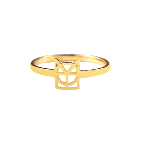 Monogram Name Ring