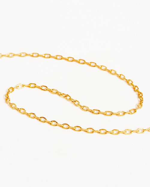 Yellow Gold Vermeil 21" Signature Chain Necklace