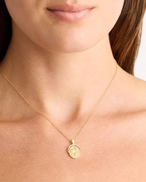 Yellow Gold Vermeil Everything You Are Is Enough Small Necklace