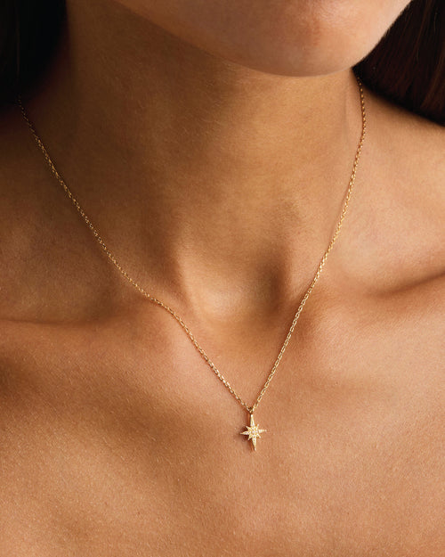 Yellow Gold Vermeil Starlight Necklace