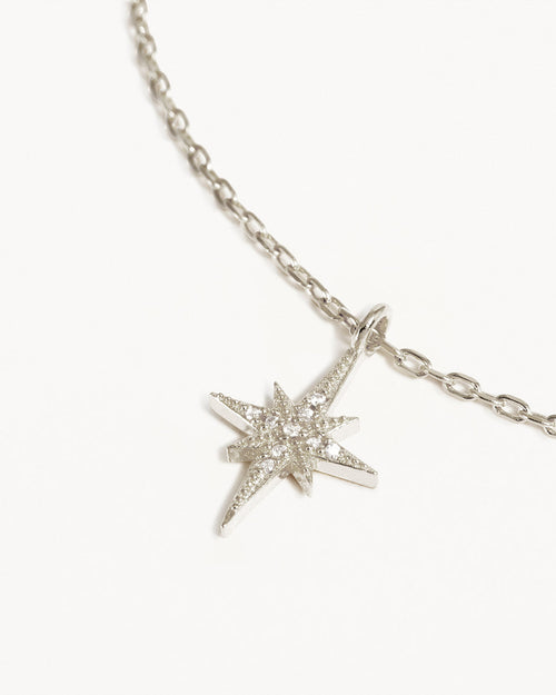 White Gold Vermeil Starlight Necklace