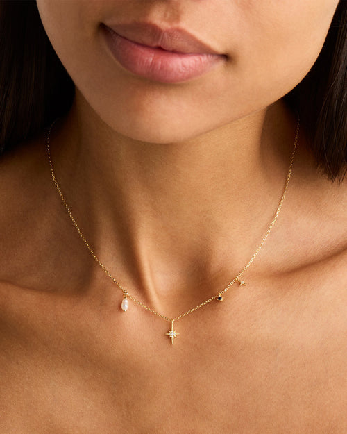 Yellow Gold Vermeil Stardust Choker