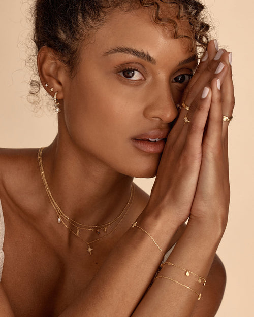 Yellow Gold Vermeil Stardust Choker