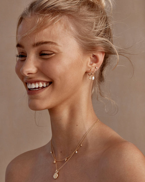 Yellow Gold Vermeil Live in Love Necklace