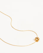 Yellow Gold Vermeil I Am Loved Spinning Meditation Necklace