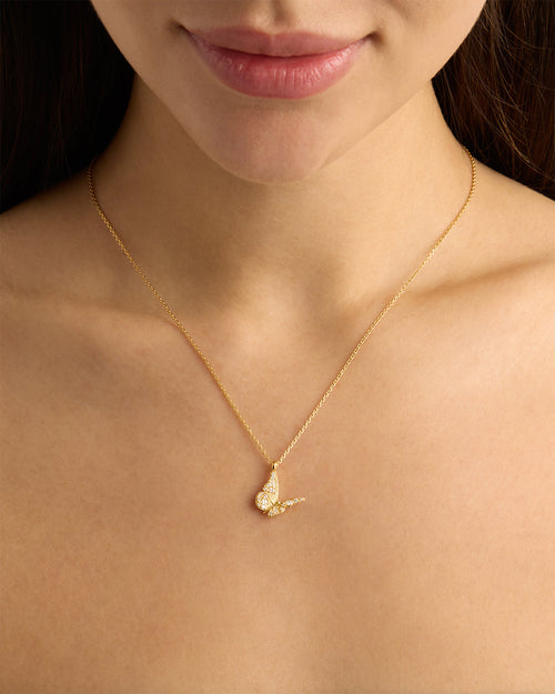 Yellow Gold Vermeil Wanderlust Necklace
