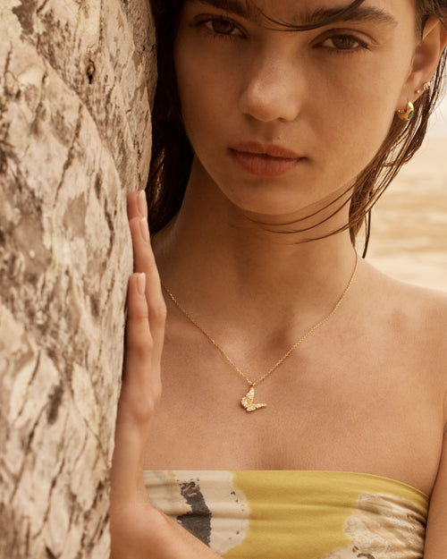 Yellow Gold Vermeil Wanderlust Necklace