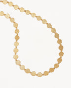 Yellow Gold Vermeil Woven Light Choker