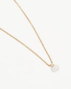 Yellow Gold Vermeil Moments With You Pearl Necklace
