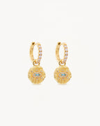 Yellow Gold Vermeil Awaken Hoops