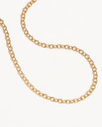 Yellow Gold Vermeil 17" Bold Round-Link Chain Necklace
