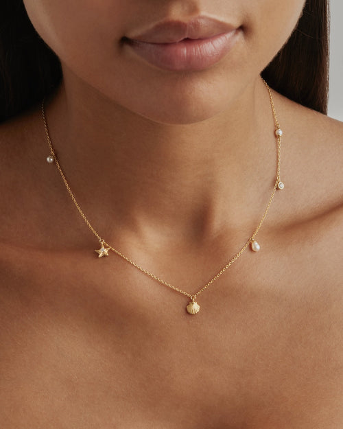 Yellow Gold Vermeil Ocean Dreaming Choker