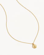 Yellow Gold Vermeil By the Shore Shell Necklace