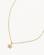 Yellow Gold Vermeil By the Sea Starfish Necklace
