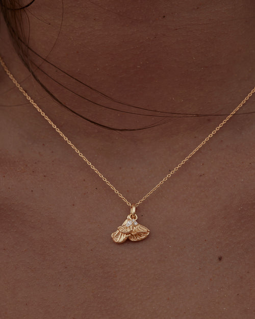 Yellow Gold Vermeil Ocean Whisper Necklace