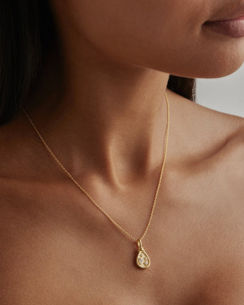 Yellow Gold Vermeil Sunkissed Horizon Necklace