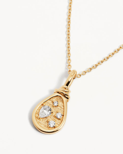 Yellow Gold Vermeil Sunkissed Horizon Necklace