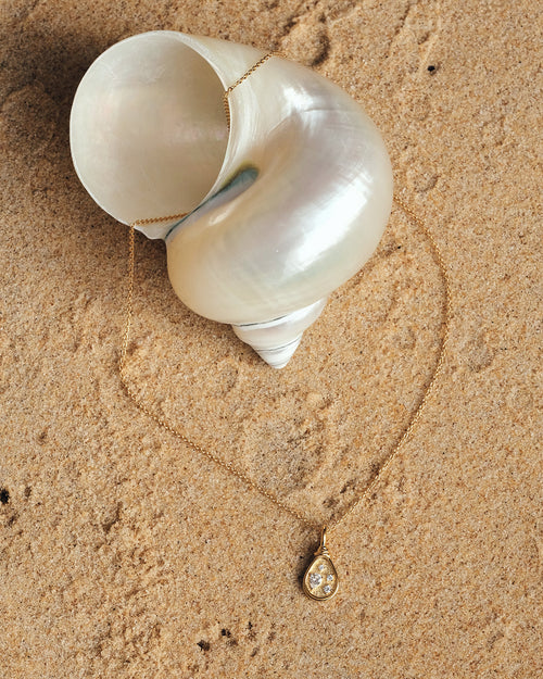 Yellow Gold Vermeil Sunkissed Horizon Necklace