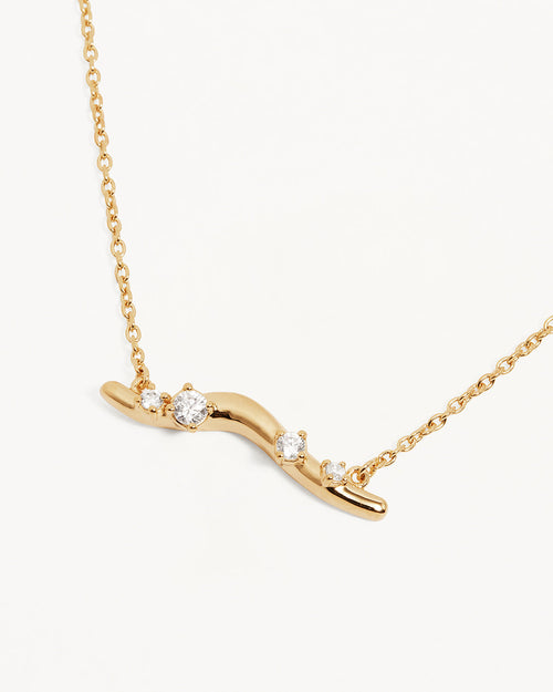 Yellow Gold Vermeil Chasing Tides Necklace