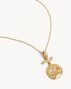 Yellow Gold Vermeil Flow of Life Necklace