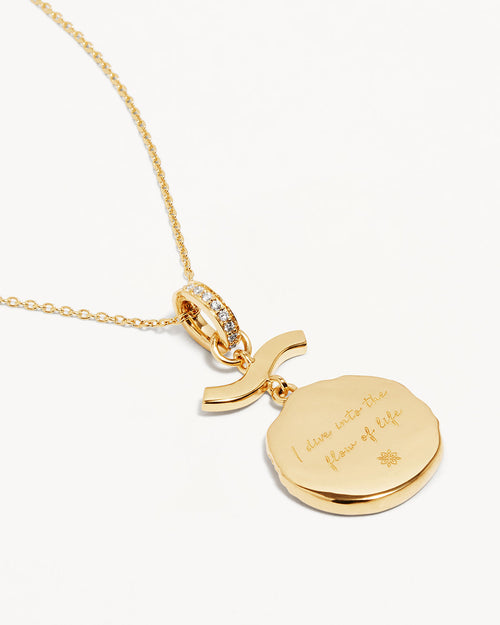 Yellow Gold Vermeil Flow of Life Necklace